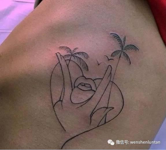 纹身线条视频,一笔一划的视觉盛宴